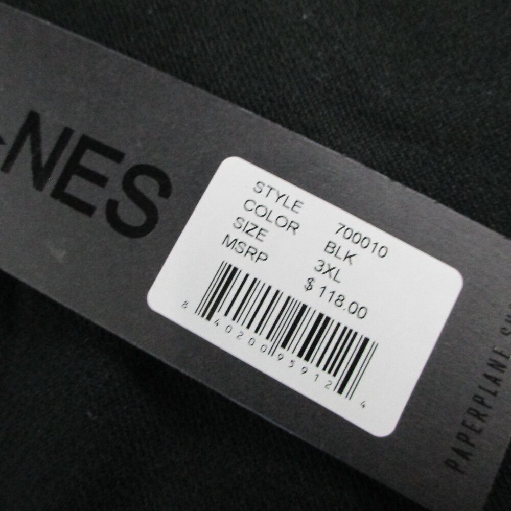 Paper Planes Shorts Mens 3X Black Super Cargo Knit Sweat Jay Z Heavyweight NEW - Picture 5 of 11